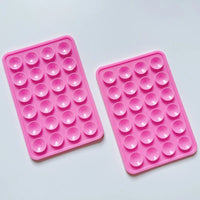 Universal Wall Phone Holder with Adhesive Suction and Anti-Slip Grip