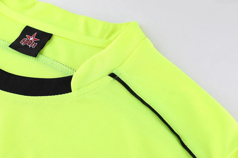 Top Quality Soccer Referee Uniform #112 Football Set Men‘s Jersey Shorts - Buy online at  Vibe In Cart.