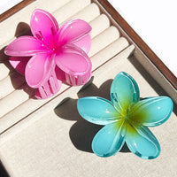 Large Plastic Hair Claw Clip for Women, Bohemian Style, 1-3 Pack