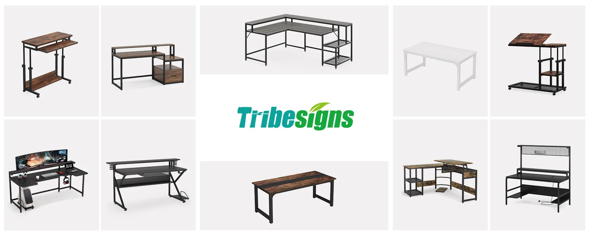 Tribesigns Modern Computer Desk 70.8 inch Large Executive Office Desk Study Writing Desk Workstation Computer Table - Buy online at  Vibe In Cart.
