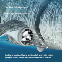 Simulated Electric Remote Control Dinosaur Toy with Lights and Water Spray