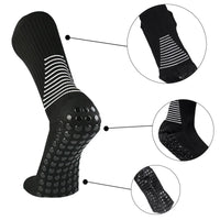 3pairs Shield Pattern Circular Silicone Non slip Football Socks Men Women Football Socks Training Match Sports Grip soccerSocks - Buy online at  Vibe In Cart.