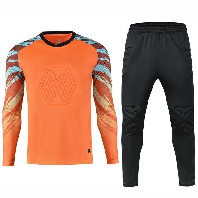 Unisex Long Sleeve Football Goalkeeper Tracksuit Uniform