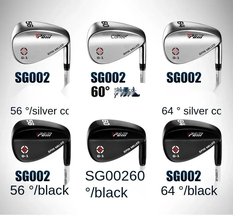 Right Handed Golf Sand Wedges 50/52/54/56/58/60/62 Degrees Steel Silver Black