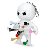 Cute Ninja Portable Golf Ball Tees Holder Keychain - Hote Sale Golf Accessory for Club Bag - Buy online at  Vibe In Cart.