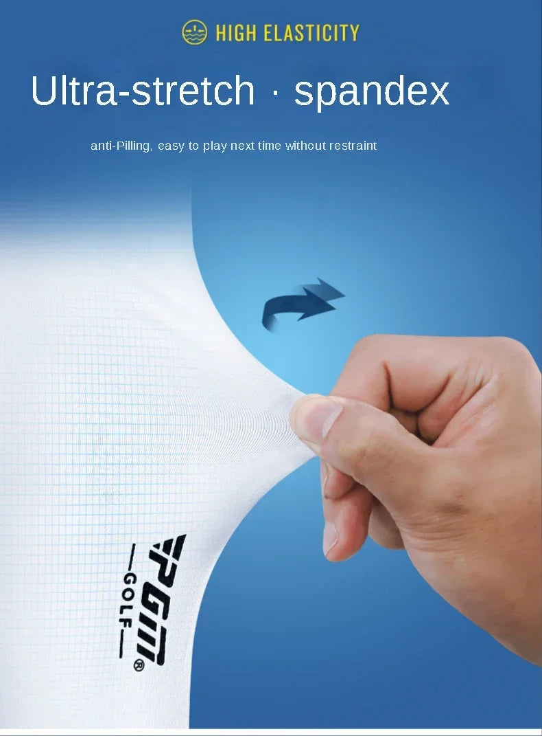 PGM Mens Sun Protection Golf Shirt Underwear Long Sleeve Golf Shirt Cooling Ice Silk T-shirts Anti-UV Soft Golf Apparel For Men - Buy online at  Vibe In Cart.