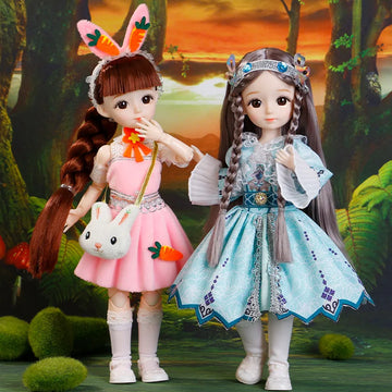 BJD Doll and Clothes Multiple Removable Joints 30cm 1/6 3D Eyes Doll Girl  Dress Up Birthday Gift Toy - Buy online at  Vibe In Cart.
