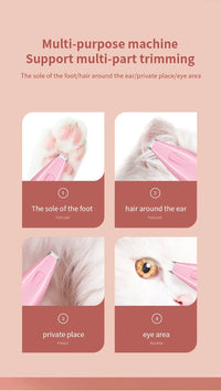 Dog Hair Trimmer Electric Dog Cutter Professional Pet Foot Hair Trimmer Cat Grooming Hairdresser Scissors Butt Ear Pedicator - Buy online at  Vibe In Cart.