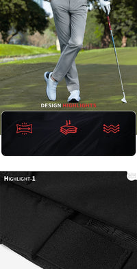 PGM Men Golf Pants Spring Summer Elastic Belt Sports Pant KUZ201 - Buy online at  Vibe In Cart.
