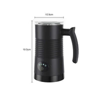Electric Milk Frother Automatic Rotary Foamer for Coffee Cappuccino Latte 4 in 1 Hot and Cold Foam Maker Milk Frother Foamer - Buy online at  Vibe In Cart.