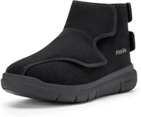 FitVille Wide Diabetic Winter Boots For Men Fully Adjustable Straps Men‘S Snow Boots Wide Neuropathy With Warm Fur Lining - Buy online at  Vibe In Cart.