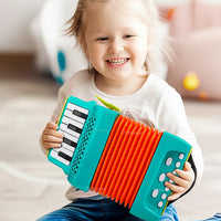 Accordion Toy for Toddlers Musical Instrument Educational Toys Children's Music Interest Development Gifts for Kids Boys Girls - Buy online at  Vibe In Cart.