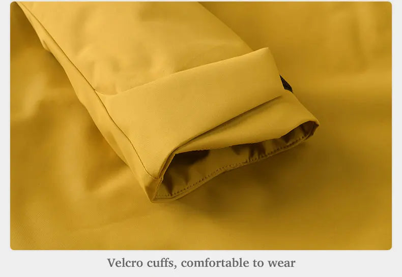 Unisex Waterproof Windproof Warm Winter Fleece Coat for Outdoor Use