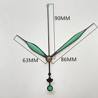 Silent Quartz Battery Operated Clock Movement with Hands