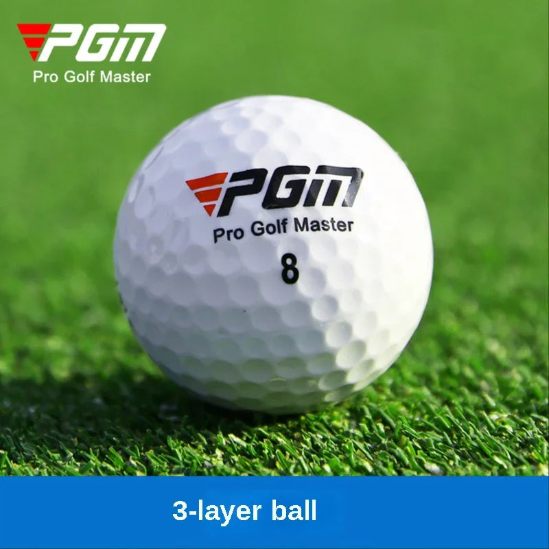 Three-Layer Golf Ball with High Elasticity Rubber, Sarin Material, and High Backspin