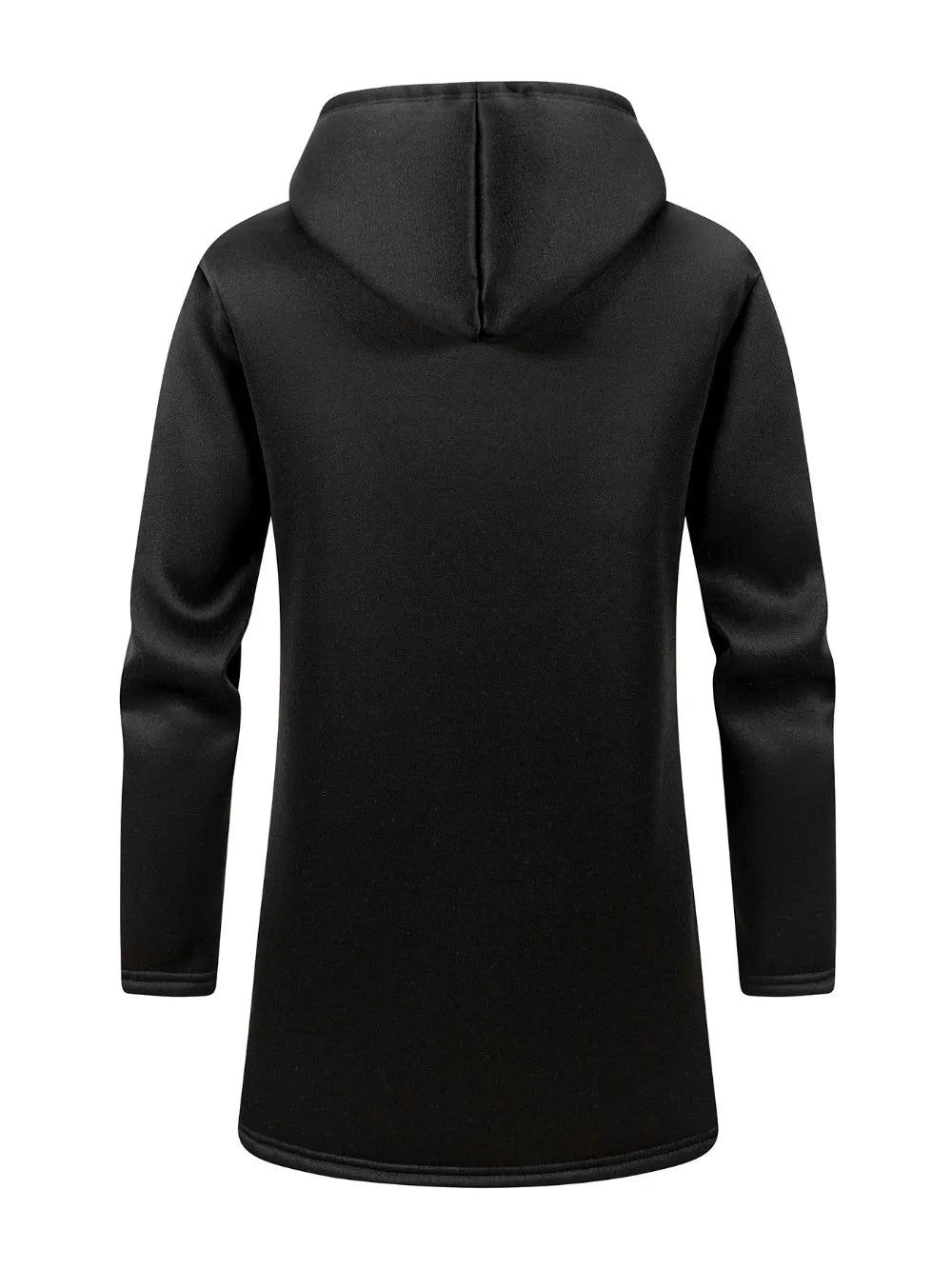 Winter Men's Thickened Hoodies Jacket Outdoor Warm Zipper Long Sleeve Sweatshirts Cardigan Streetwear Solid Color Tops Overcoat - Buy online at  Vibe In Cart.