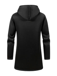 Winter Men's Thickened Hoodies Jacket Outdoor Warm Zipper Long Sleeve Sweatshirts Cardigan Streetwear Solid Color Tops Overcoat - Buy online at  Vibe In Cart.