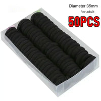 200PCS/Set Women Girls Basic Hair Bands Simple Solid Colors Elastic Headband Hair Ropes Ties Hair Accessories Ponytail Holder - Buy online at  Vibe In Cart.