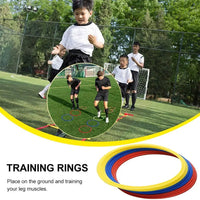 10pcs Durable Agility Training Rings Portable Football Soccer Speed Agility Training Rings Sport futbol Training Equipment - Buy online at  Vibe In Cart.
