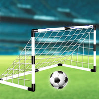 Football Goal Sports Toy Foldable Children's Football Gate with Pump & Ball Portable Soccer Goal for Outdoor Football Training - Buy online at  Vibe In Cart.