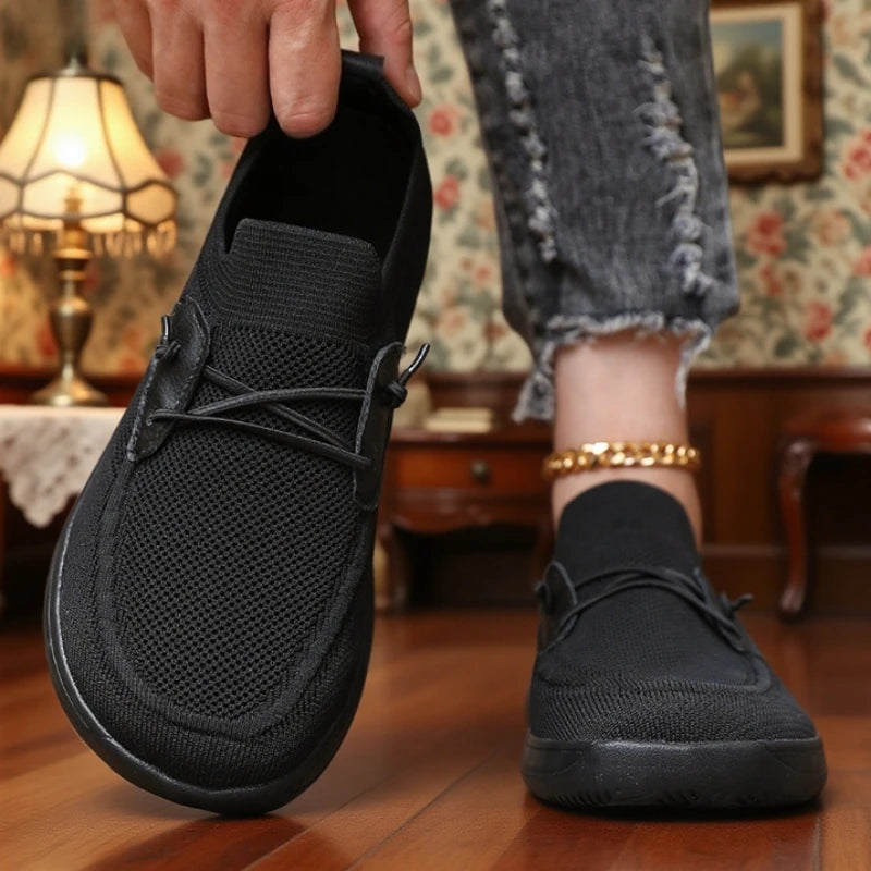 Women's Wide Footed Mesh Loafers Minimalist Fashionable Khaki Style Shoes Breathable Slip on  Barefoot Sneakers Design for Women - Buy online at  Vibe In Cart.