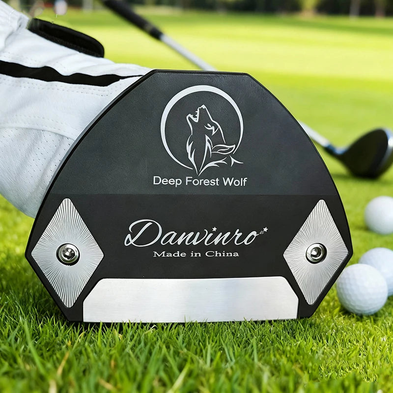 Golf Putter with Zero Torque & Auto-Balance, High MOI for Max Stability, 100% CNC Milled, Black Mallet Putter Golf Club - Buy online at  Vibe In Cart.