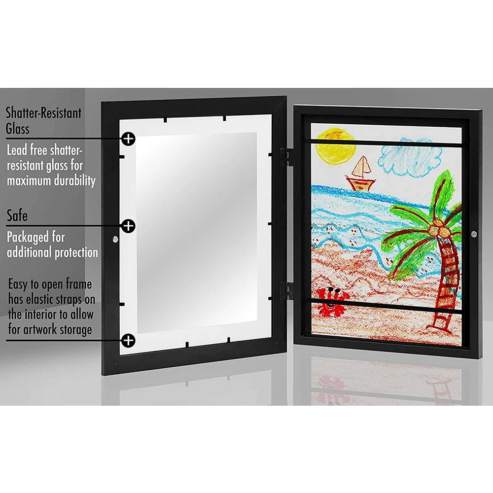 Children Art Frames Magnetic Front Open Changeable Kids Frametory for Poster Photo Drawing Paintings Pictures Display Home Decor - Buy online at  Vibe In Cart.