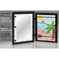 Children Art Frames Magnetic Front Open Changeable Kids Frametory for Poster Photo Drawing Paintings Pictures Display Home Decor - Buy online at  Vibe In Cart.