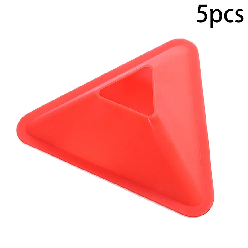 5PCS Football Training Disc Triangle Soccer Practice Field Sports Agility Training Cone Portable Equipment For Kids Adult - Buy online at  Vibe In Cart.