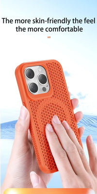 Magnetic Half-Wrapped Plastic Phone Case with Anti-Scratch Protection