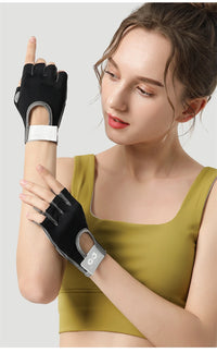 Women's Half Finger Breathable Anti-Slip Cycling Gloves