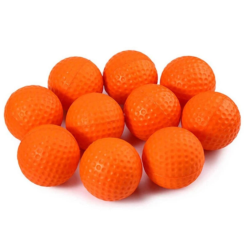 10Pcs PU Foam Golf Balls Sponge Elastic Indoor Outdoor Practice Training - Buy online at  Vibe In Cart.