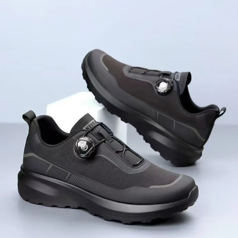 Original New Men Rotating-button Driving Sneakers Platform Casual Walking Shoes Outdoor Wear-resistant Running Sports Shoes Plus - Buy online at  Vibe In Cart.
