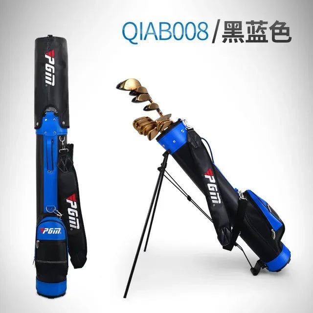 Unisex PU Golf Bag for 9 Clubs with Multiple Colors