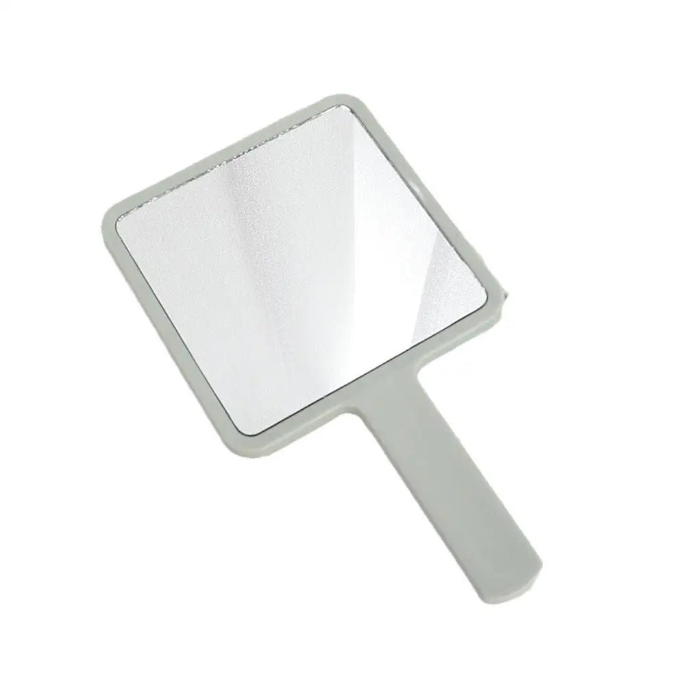Handheld Makeup Mirror Square Makeup Vanity Mirror With Handle Hand Mirror SPA Salon Compact Mirrors - Buy online at  Vibe In Cart.
