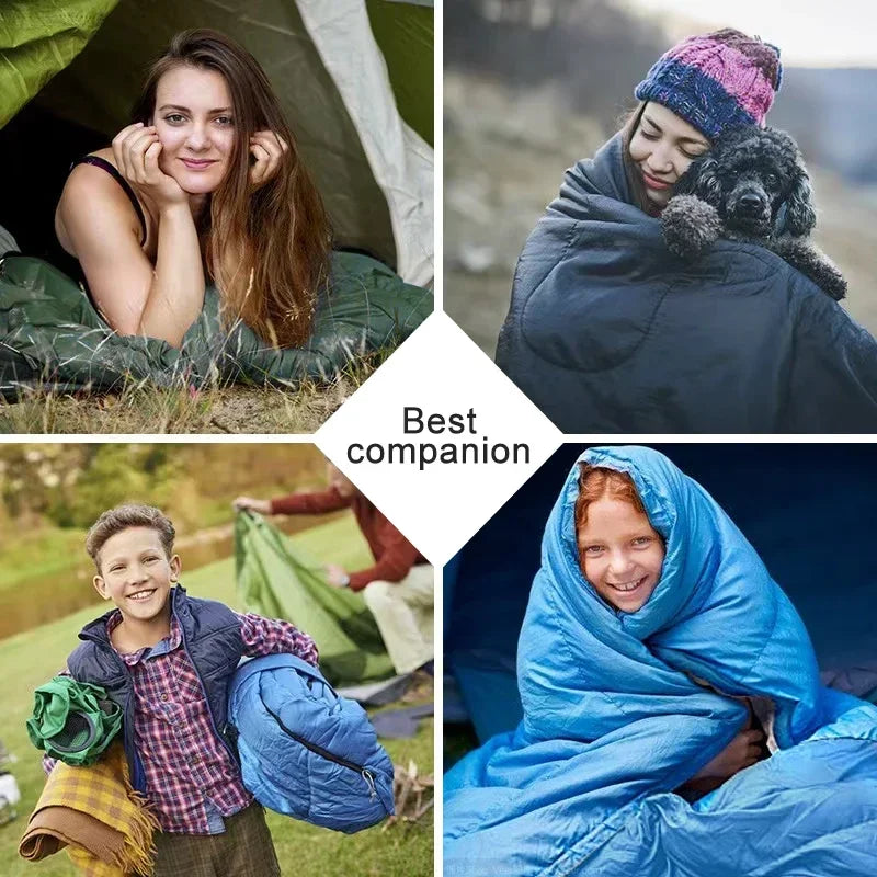 Camping Sleeping Bag Ultralight Waterproof 4 Season Warm Envelope Backpacking Sleeping Bags for Outdoor Traveling Hiking - Buy online at  Vibe In Cart.