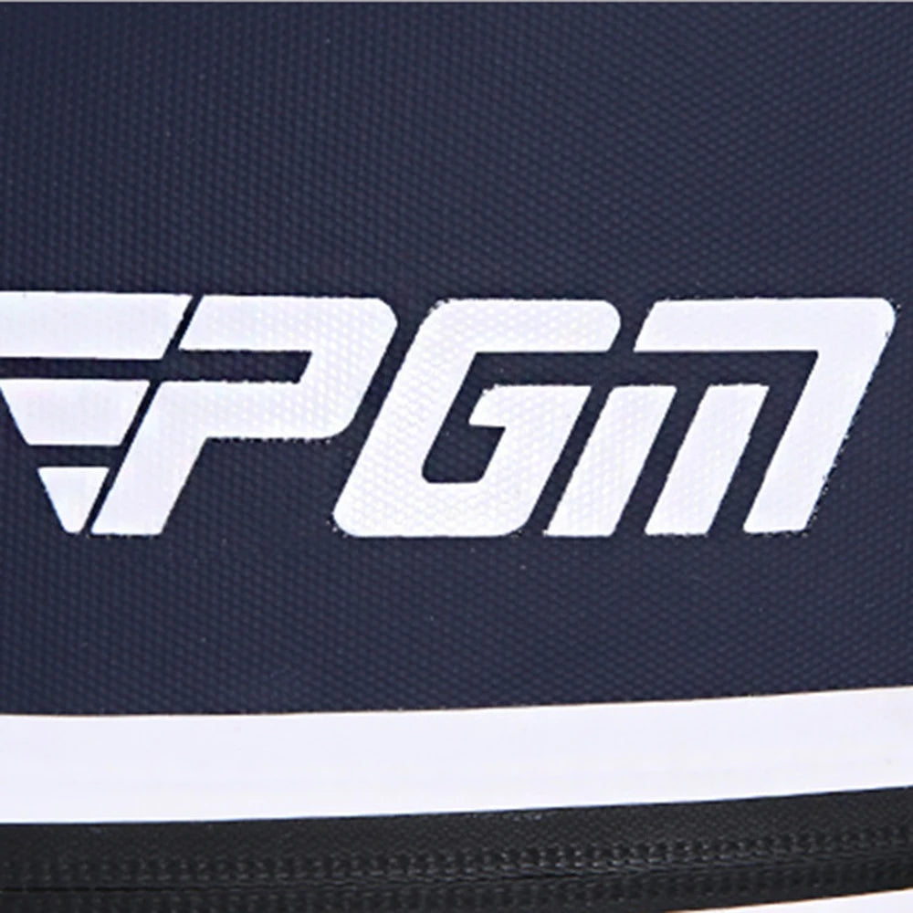 Zippered Waterproof Nylon Golf Shoe Bag Large Capacity 32x22x11cm