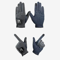 1 Pair Men Winter Warm Fleece Golf Gloves Outdoor Sports Touch Screen Gloves Non-slip Full Fingers Mittens Palm Protection - Buy online at  Vibe In Cart.