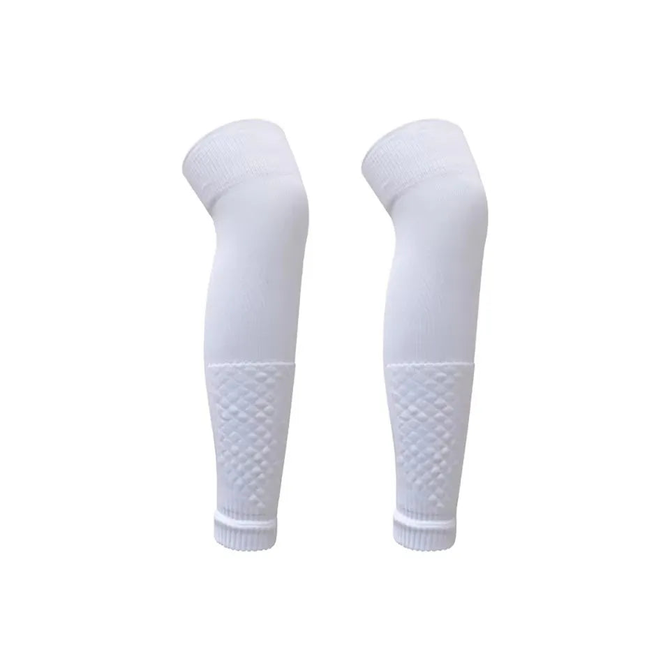 1Pair Knee Over Football Leg Guards Socks Breathable Comfort Calf Long Sock Adult Children Soccer Sports Shin Guards Leg Covers - Buy online at  Vibe In Cart.