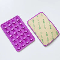 Universal Wall Phone Holder with Adhesive Suction and Anti-Slip Grip