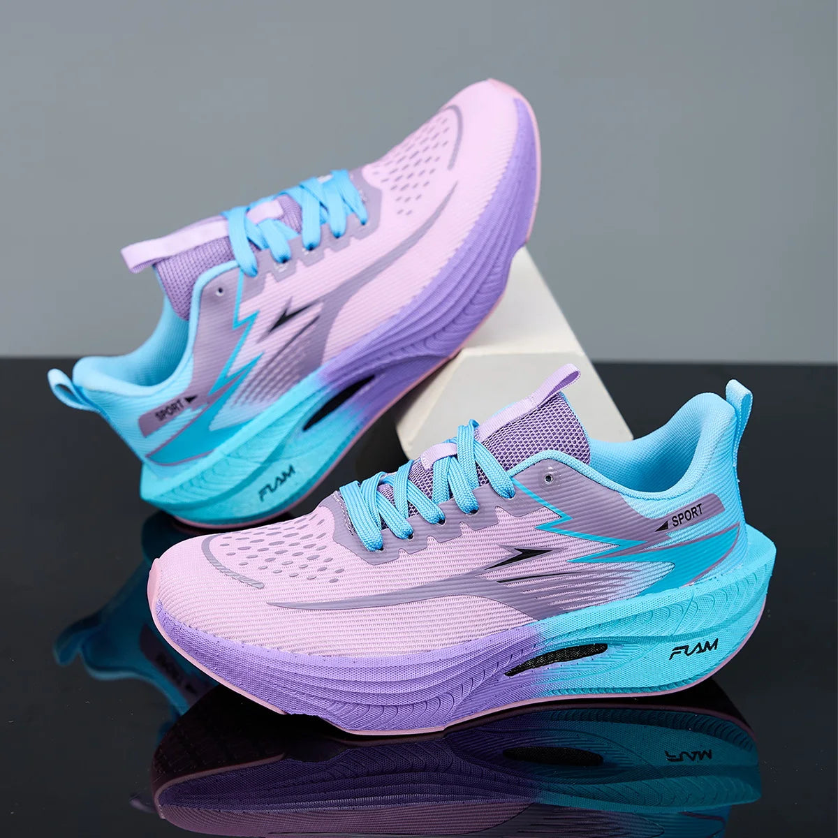 Men Sports Running Shoes Casual Marathon Breathable Lightweight Women's Comfortable Athletic Nonskid Walking Sneakers Outdoors - Buy online at  Vibe In Cart.