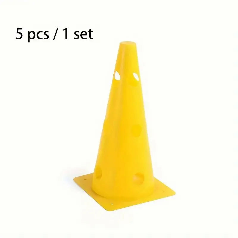 5pcs 32CM Perforated Sign Barrels Obstacles Road Cones Barricades Soccer Basketball Training Equipment - Buy online at  Vibe In Cart.