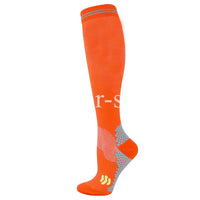 Knee-High Compression Socks 20-30mmHg Nylon Cotton EU36-50 for Men Women