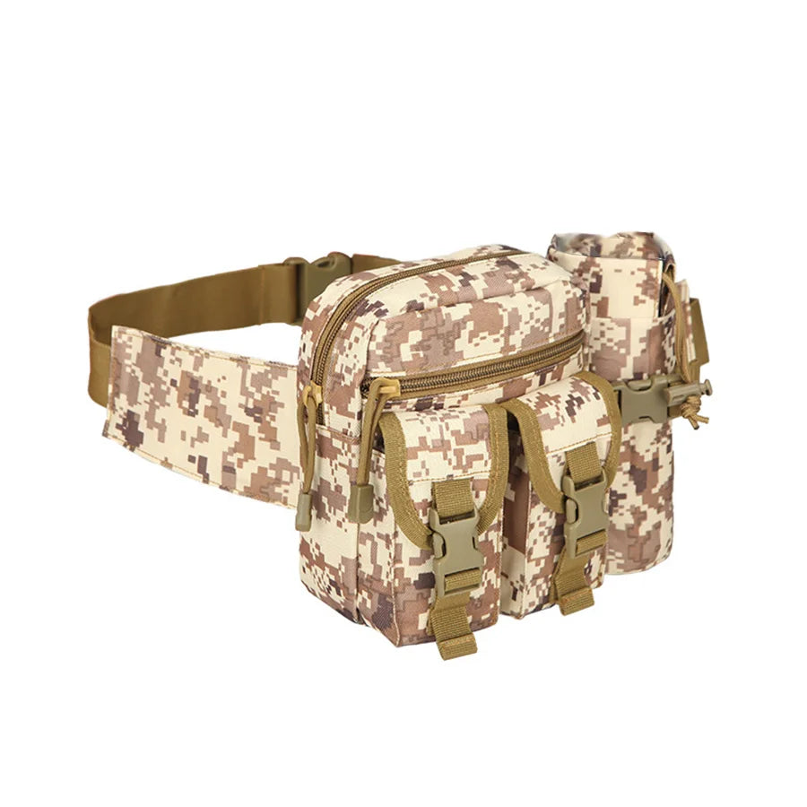 Multi-sport water bottle waist bag is detachable and suitable for outdoor sports such as mountaineering, camping, and hiking - Buy online at  Vibe In Cart.