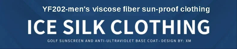 PGM Mens Sun Protection Golf Shirt Underwear Long Sleeve Golf Shirt Cooling Ice Silk T-shirts Anti-UV Soft Golf Apparel For Men - Buy online at  Vibe In Cart.