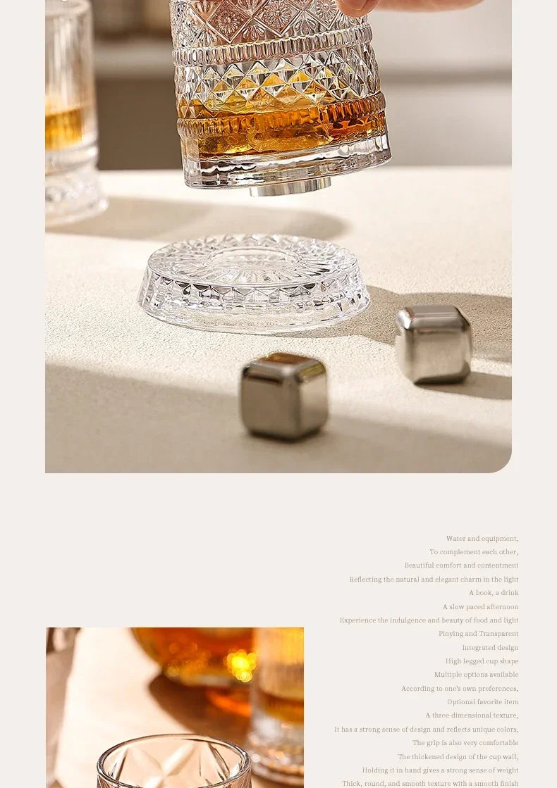 255 ML Whiskey Glass  Transparent Wine Glass Household Heat-resistant Rotatable Beer Cup Party Drinkware Foreign wine cup - Buy online at  Vibe In Cart.