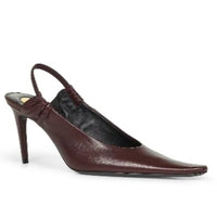 Women's Pointed Toe High Heel Sandals with Back Strap