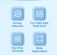 5m Nylon Tearable Cable Management Organizer, 10mm Width