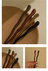 Vintage Wood Hair Sticks Pins Hairwear Hairpins Head Pins DIY Handmade Wooden Head Jewelry Hair Accessories Ornaments for Women - Buy online at  Vibe In Cart.