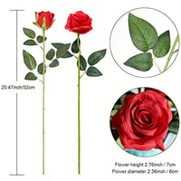 12pcs Realistic Artificial Rose Bouquet for Weddings, Birthdays, and More  for Floral Arrangements and Home Decor - Buy online at  Vibe In Cart.